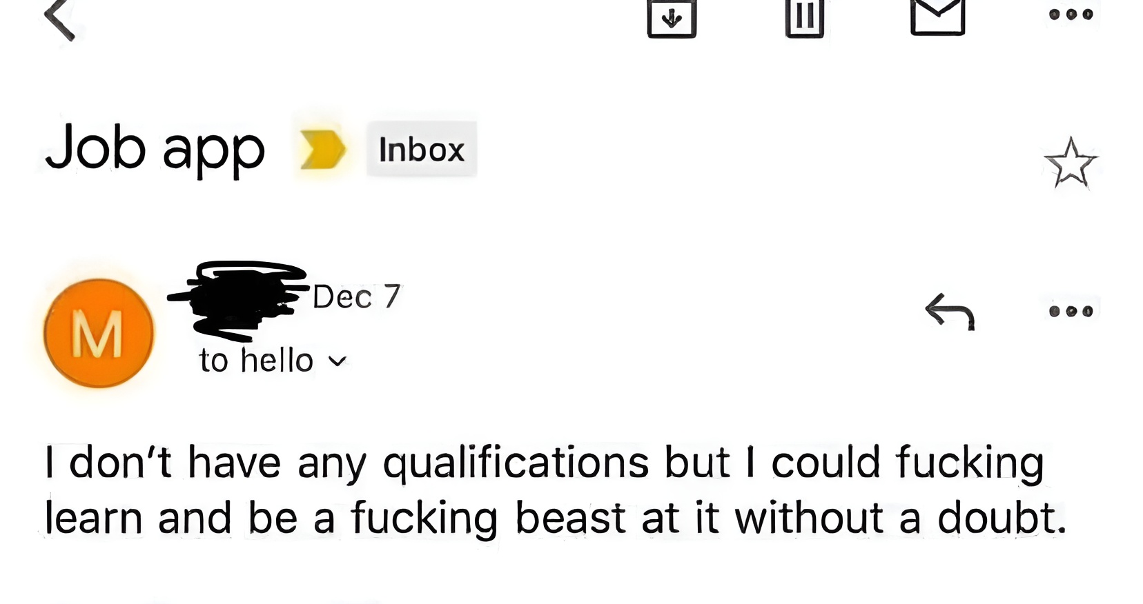 Legendary job app